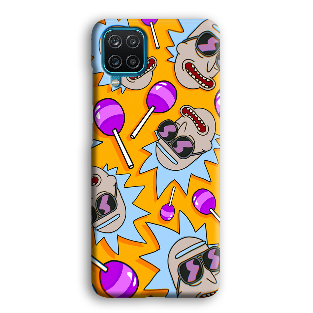 Rick Lolipop Doodle Samsung Galaxy A12 Case