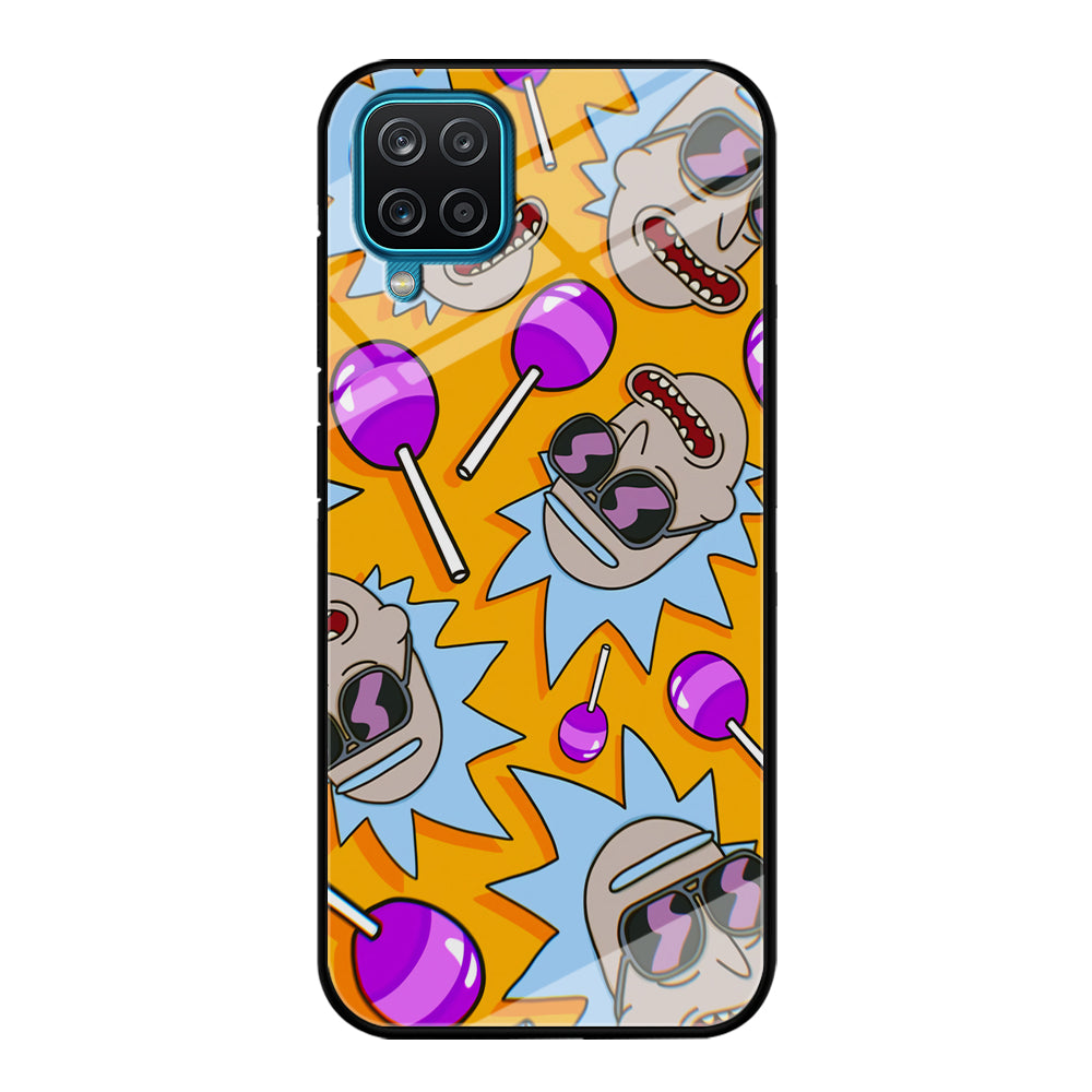 Rick Lolipop Doodle Samsung Galaxy A12 Case