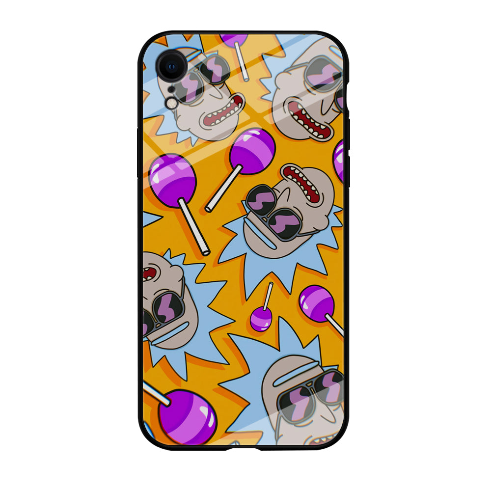 Rick Lolipop Doodle iPhone XR Case