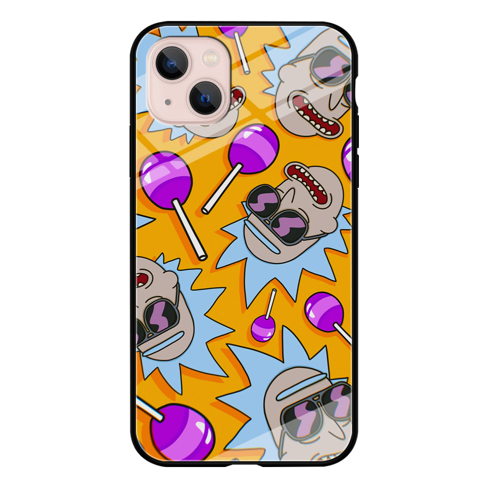 Rick Lolipop Doodle iPhone 13 Case