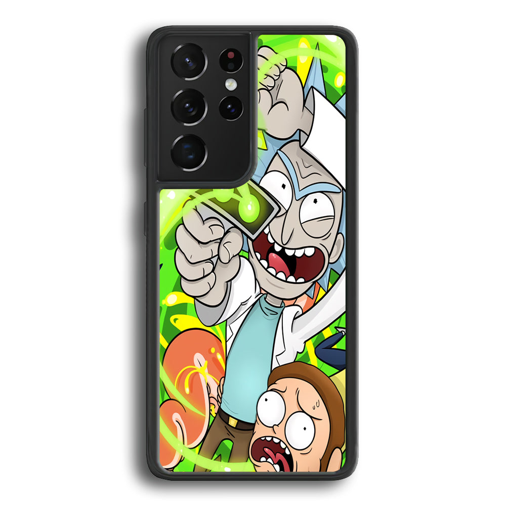 Rick Slime Gun Samsung Galaxy S21 Ultra Case