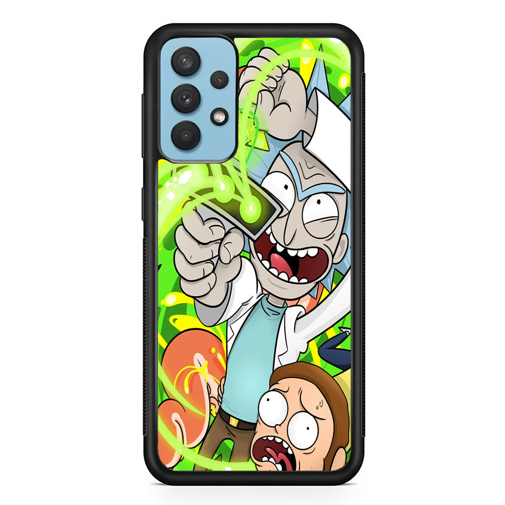 Rick Slime Gun Samsung Galaxy A32 Case