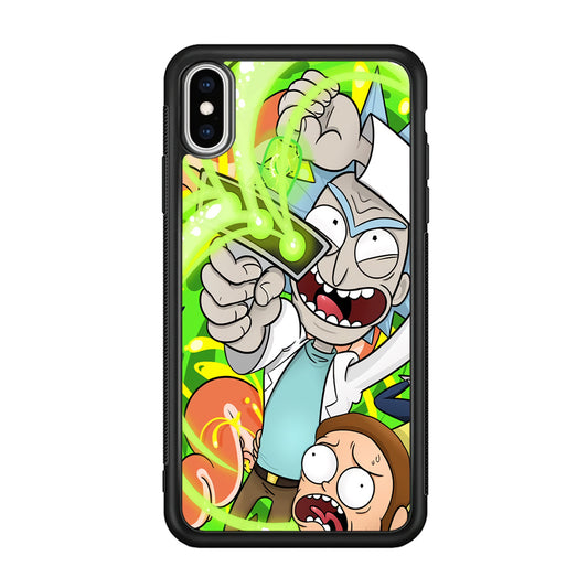 Rick Slime Gun iPhone X Case