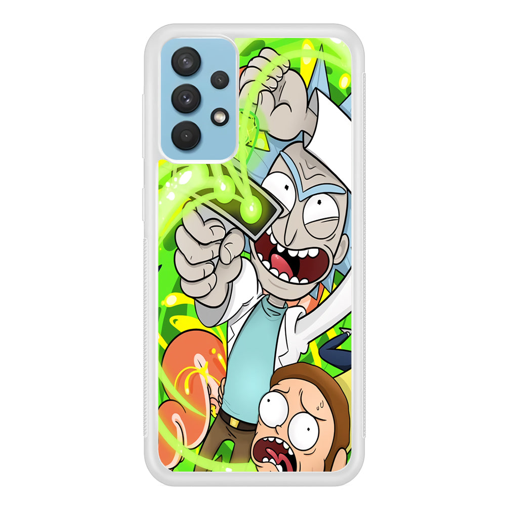 Rick Slime Gun Samsung Galaxy A32 Case