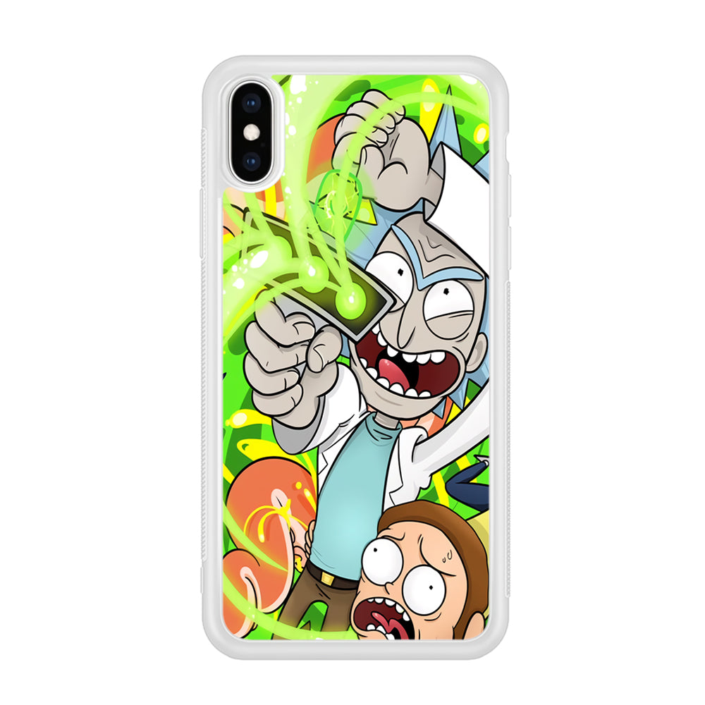 Rick Slime Gun iPhone X Case