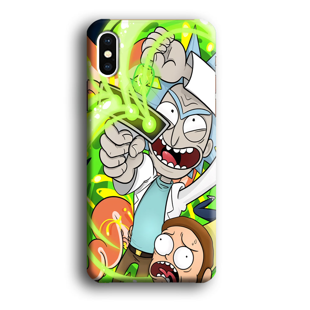 Rick Slime Gun iPhone X Case