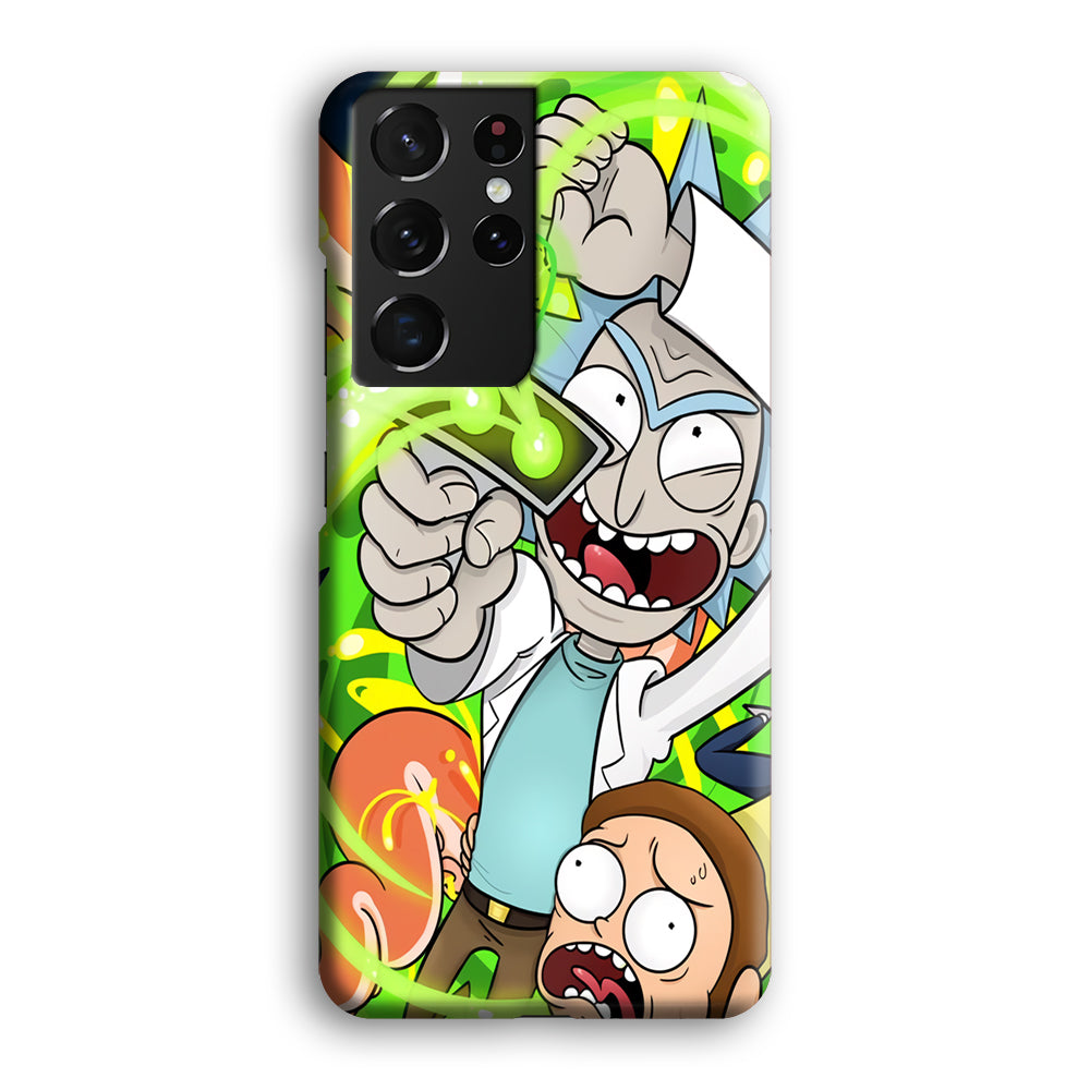 Rick Slime Gun Samsung Galaxy S21 Ultra Case