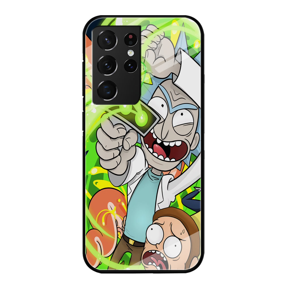 Rick Slime Gun Samsung Galaxy S21 Ultra Case