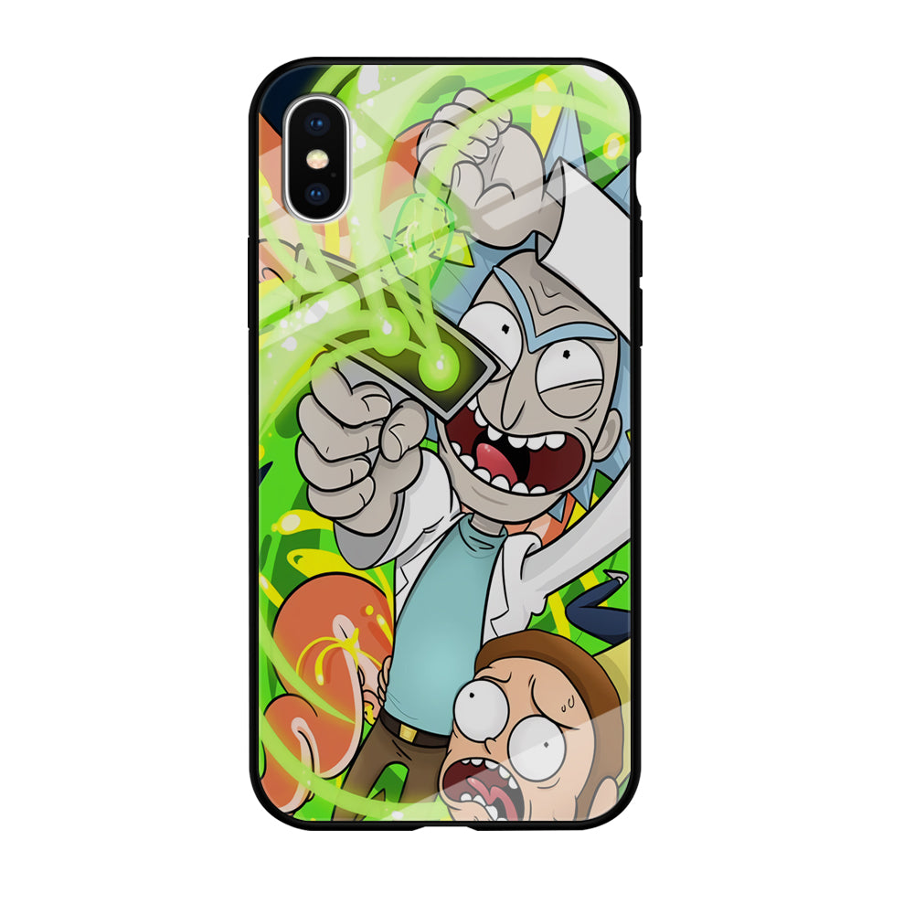 Rick Slime Gun iPhone X Case