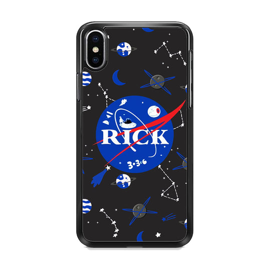 Rick Aerospace Introduction iPhone X Case