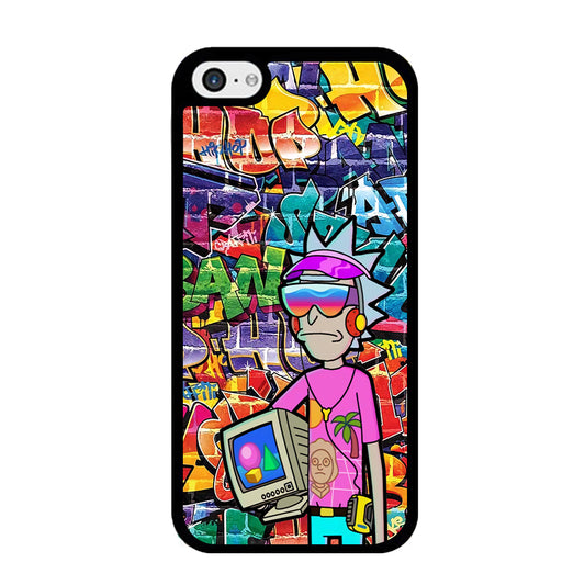 Rick And Morty Hiphop Pitch iPhone 5 | 5s Case - Carneyforia