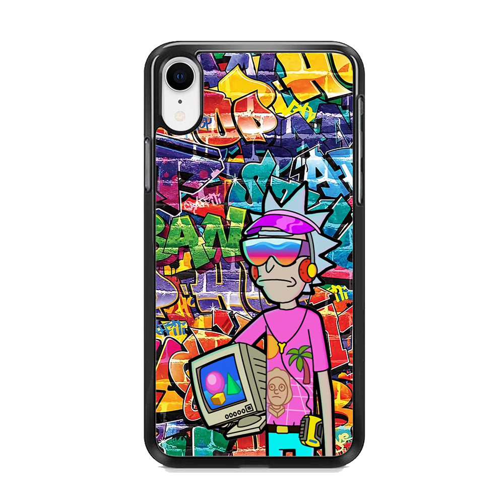 Rick And Morty Hiphop Pitch iPhone XR Case
