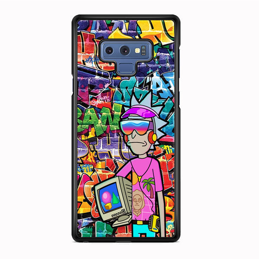 Rick And Morty Hiphop Pitch Samsung Galaxy Note 9 Case