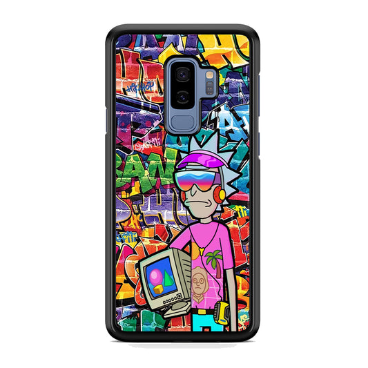 Rick And Morty Hiphop Pitch Samsung Galaxy S9 Plus Case