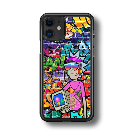 Rick And Morty Hiphop Pitch iPhone 11 Case
