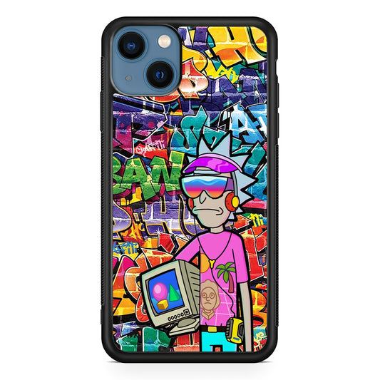 Rick And Morty Hiphop Pitch iPhone 13 Case
