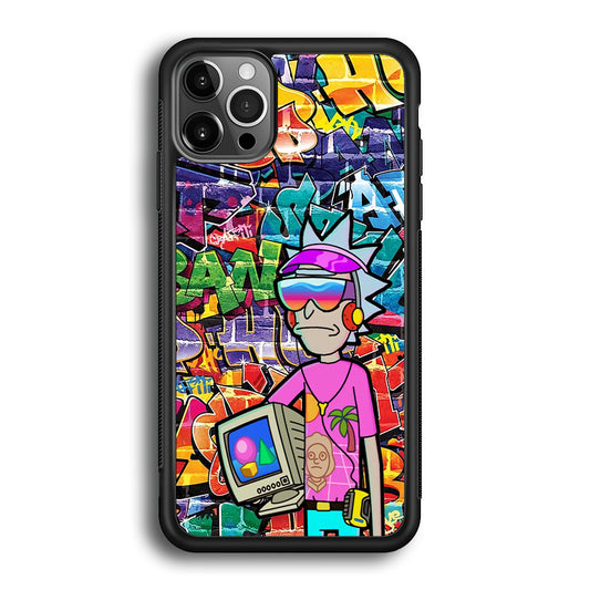 Rick And Morty Hiphop Pitch iPhone 12 Pro Case