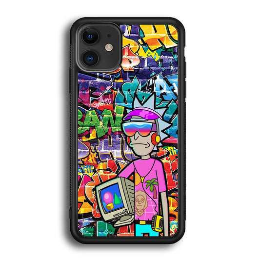 Rick And Morty Hiphop Pitch iPhone 12 Case