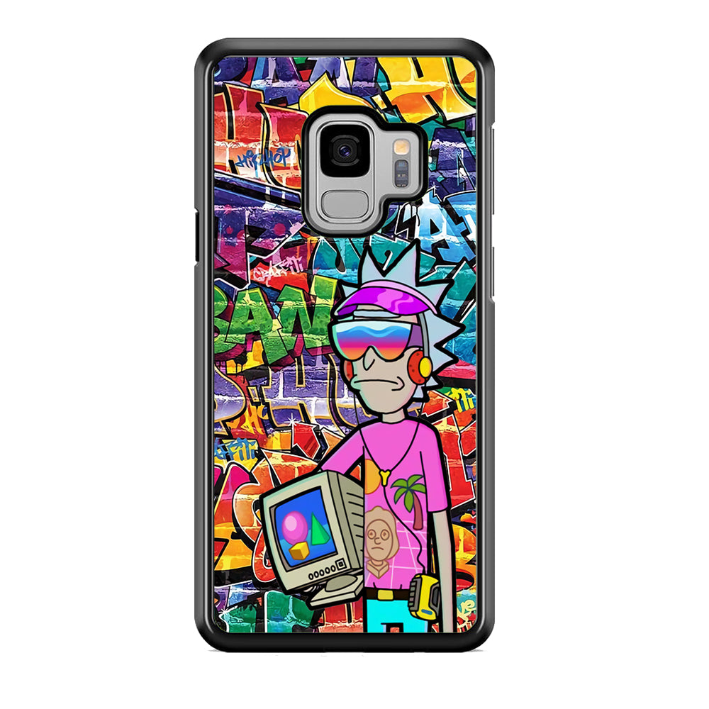 Rick And Morty Hiphop Pitch Samsung Galaxy S9 Case Default Title