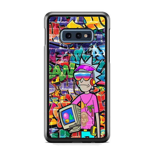 Rick And Morty Hiphop Pitch Samsung Galaxy S10E Case