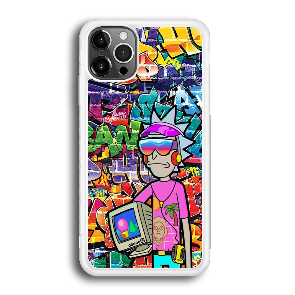 Rick And Morty Hiphop Pitch iPhone 12 Pro Case