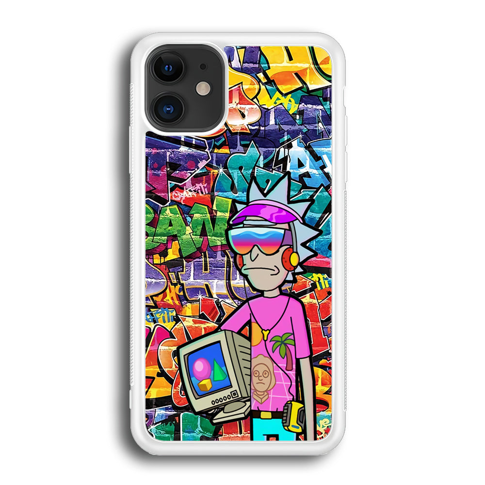 Rick And Morty Hiphop Pitch iPhone 12 Case