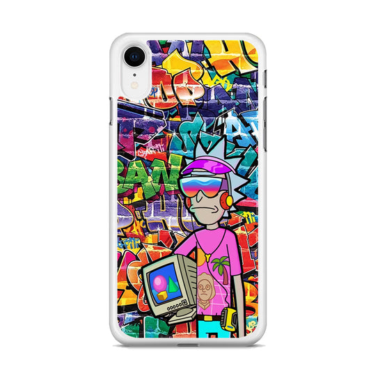 Rick And Morty Hiphop Pitch iPhone XR Case