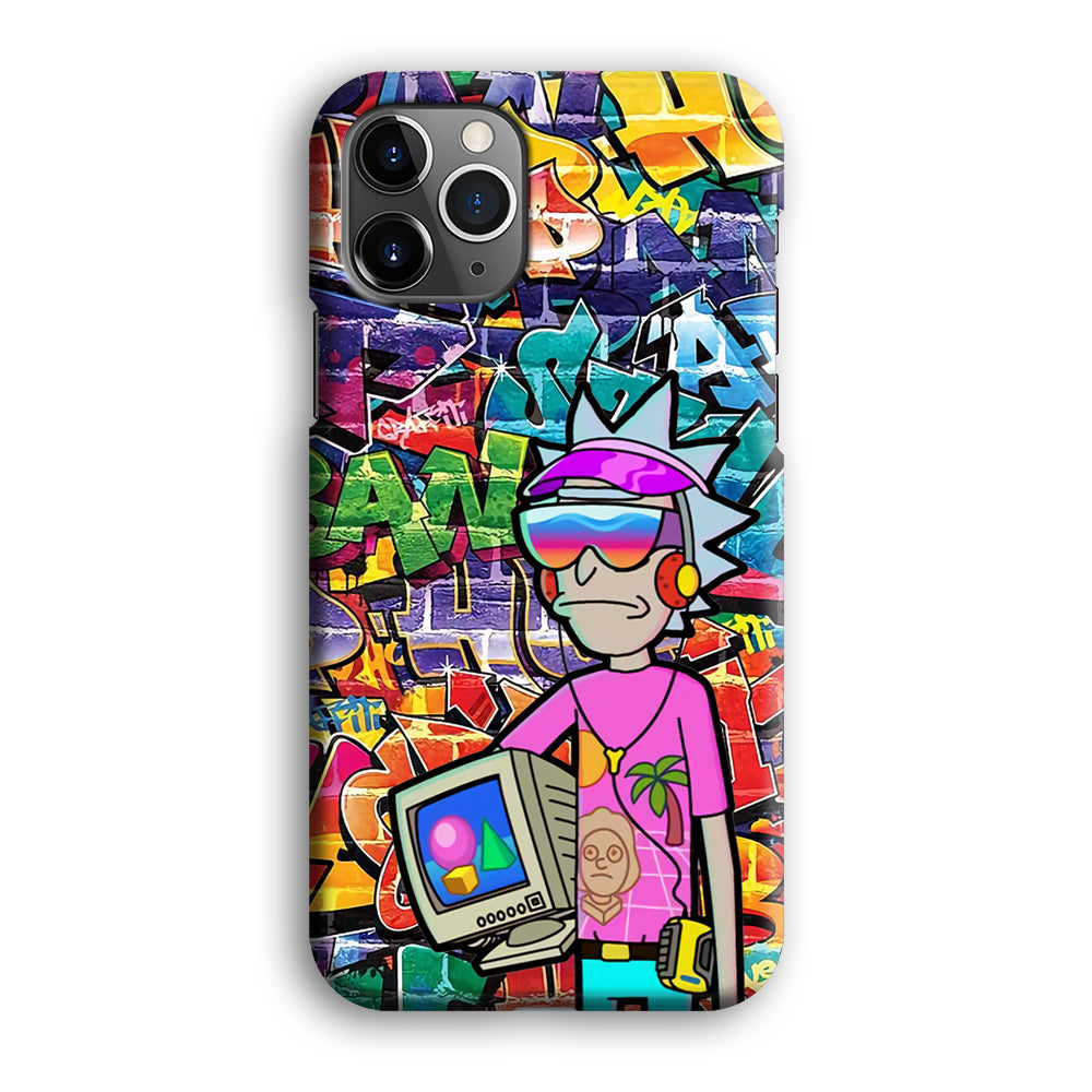 Rick And Morty Hiphop Pitch iPhone 12 Pro Case