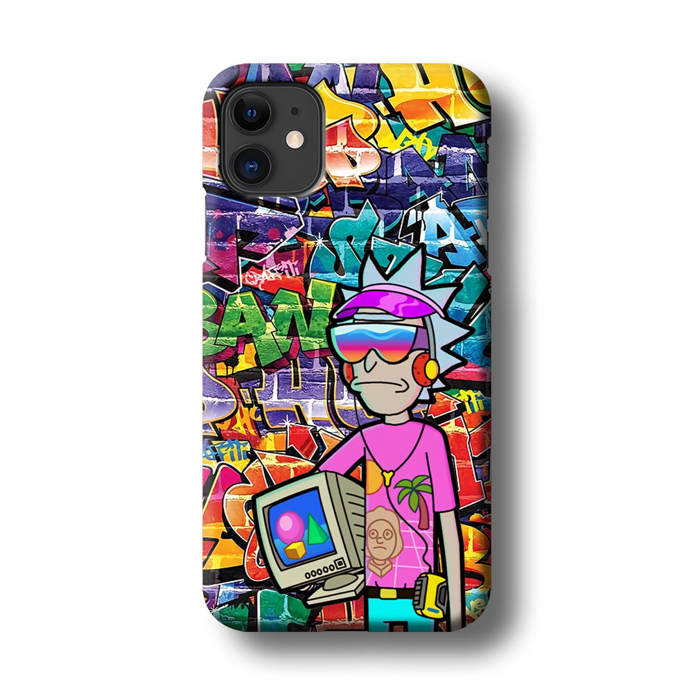 Rick And Morty Hiphop Pitch iPhone 11 Case