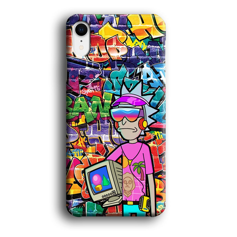 Rick And Morty Hiphop Pitch iPhone XR Case