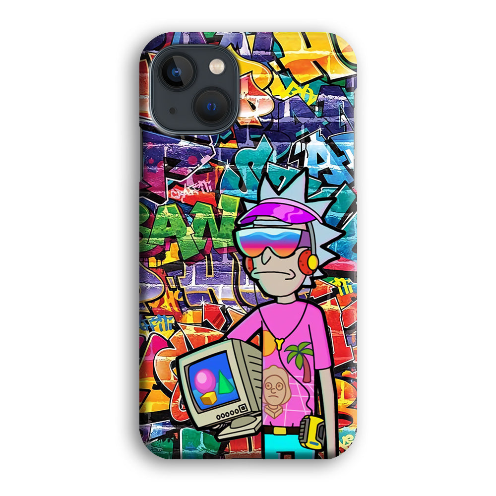 Rick And Morty Hiphop Pitch iPhone 13 Case