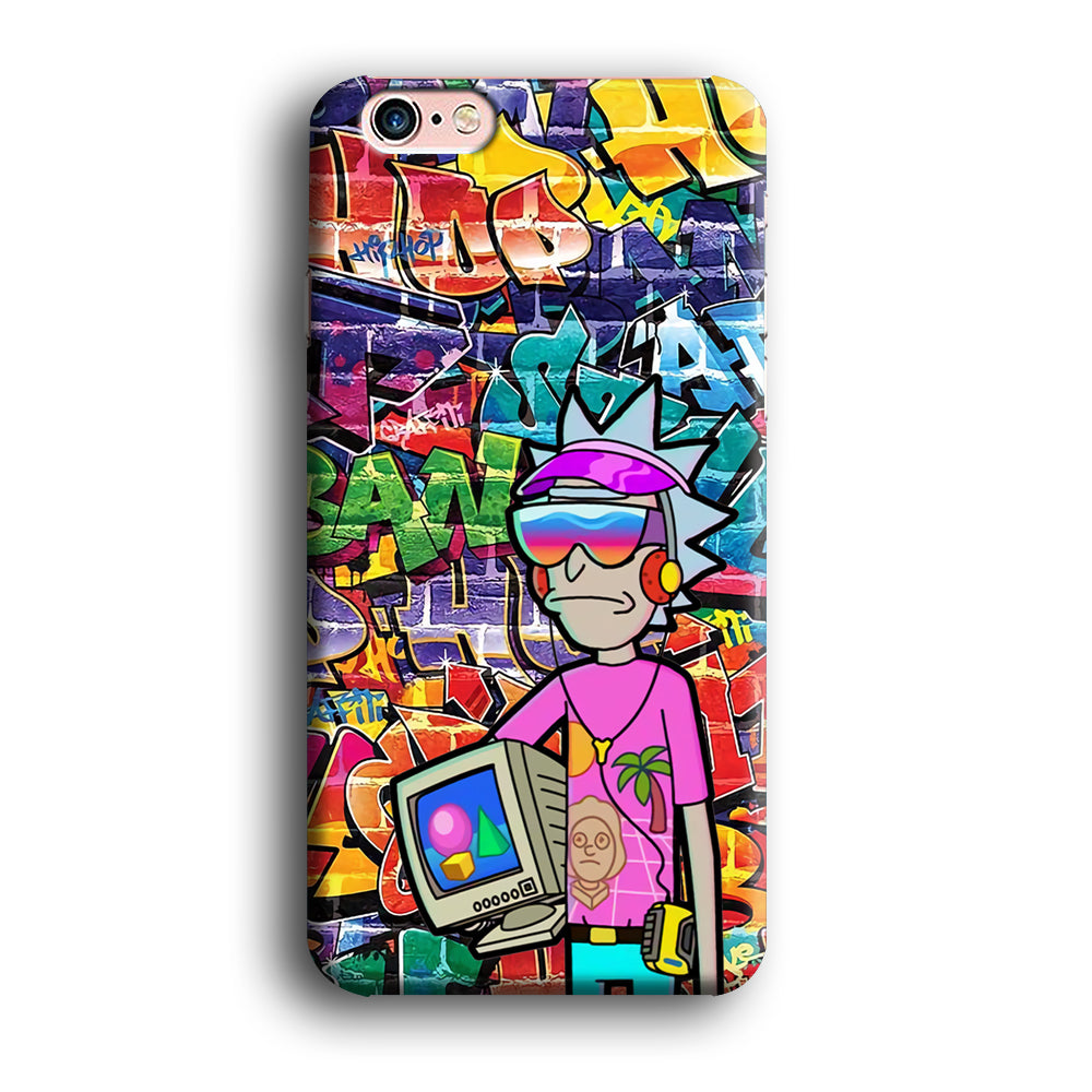 Rick And Morty Hiphop Pitch iPhone 6 Plus | 6s Plus Case