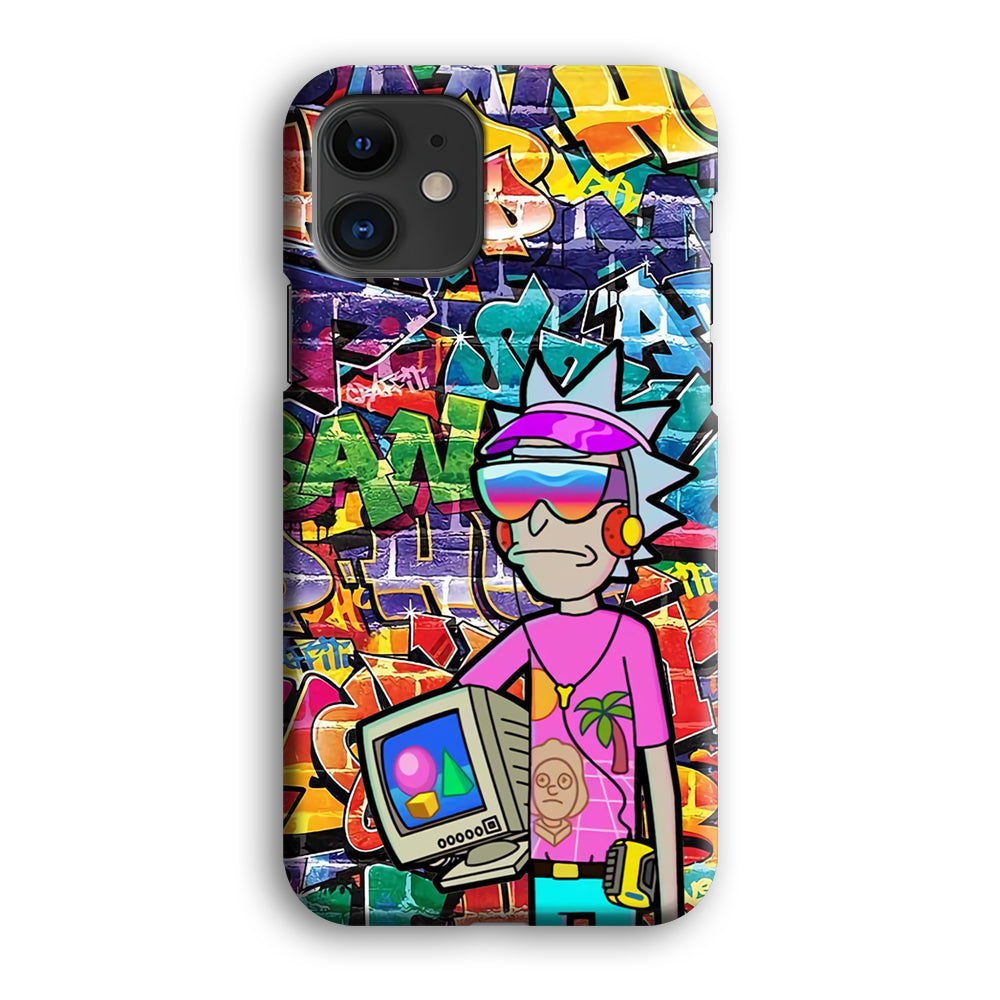 Rick And Morty Hiphop Pitch iPhone 12 Case