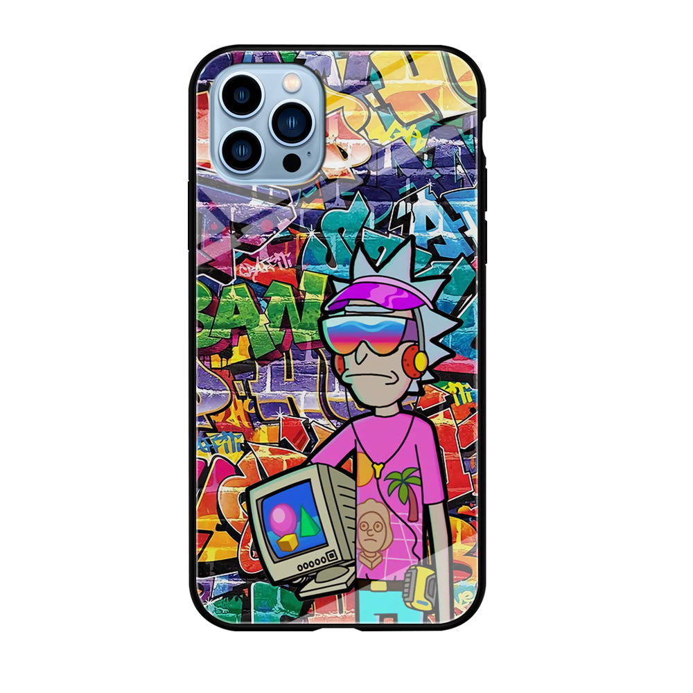 Rick And Morty Hiphop Pitch iPhone 12 Pro Case