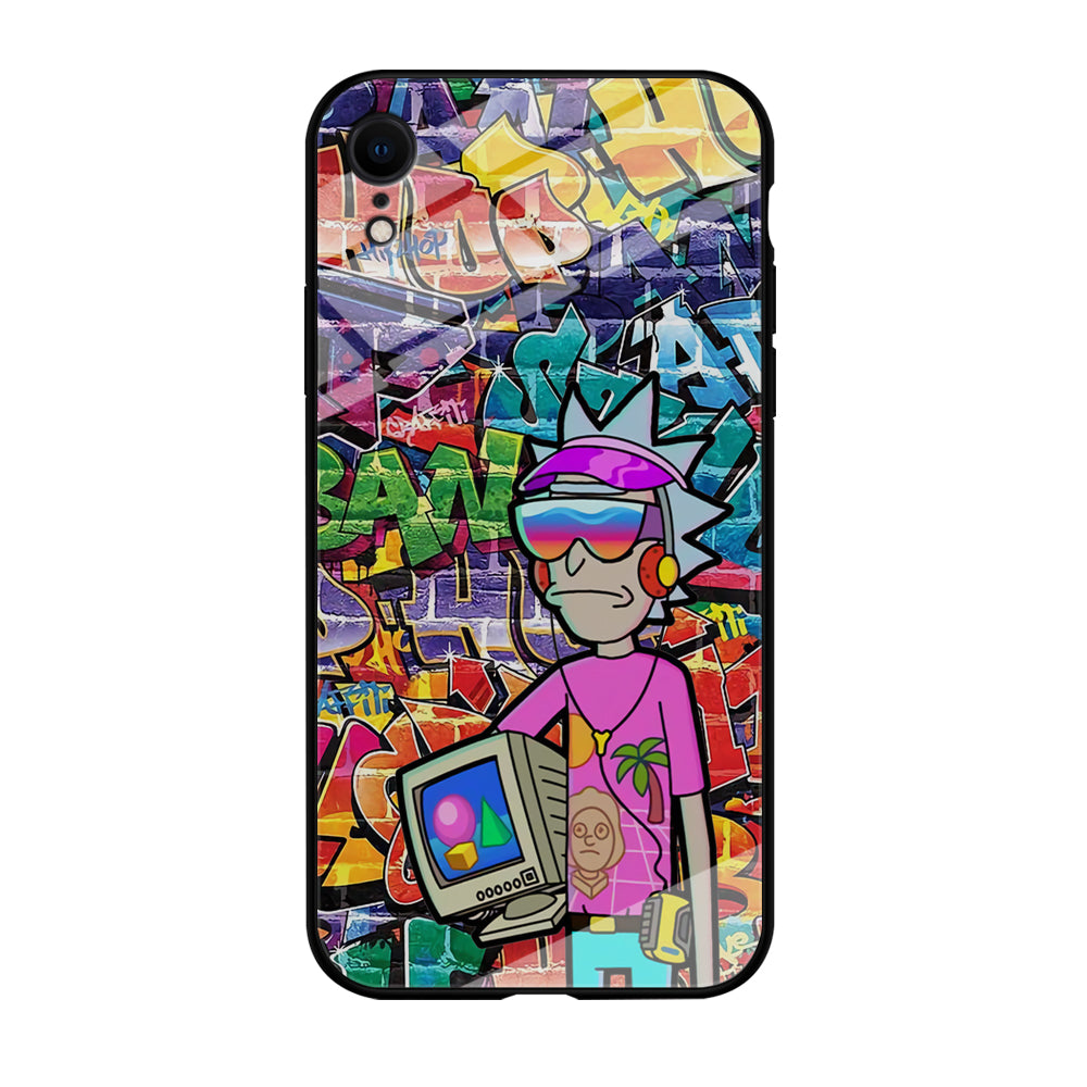 Rick And Morty Hiphop Pitch iPhone XR Case
