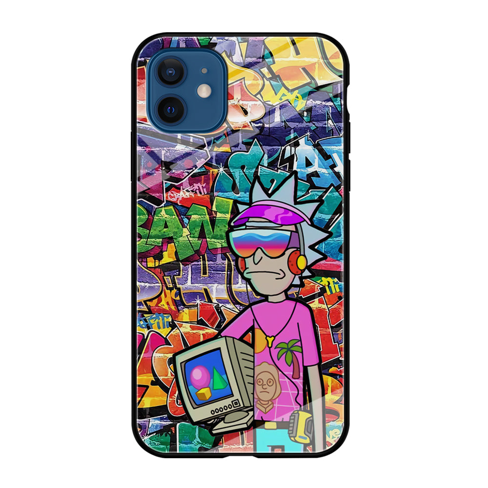 Rick And Morty Hiphop Pitch iPhone 12 Case