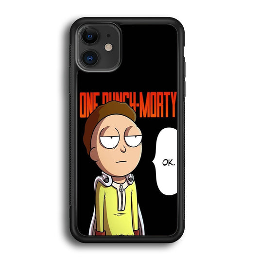 Rick And Morty One Touch Morty iPhone 12 Case