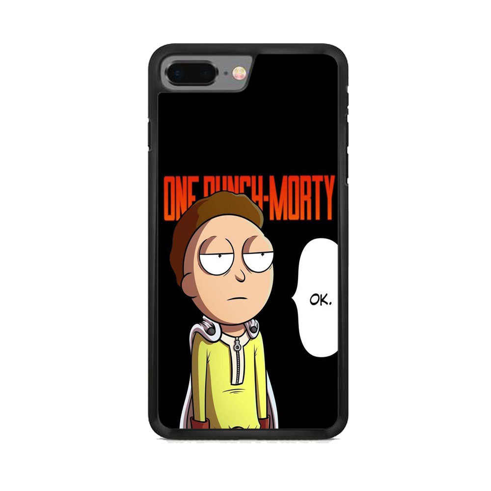 Rick And Morty One Touch Morty iPhone 8 Plus Case