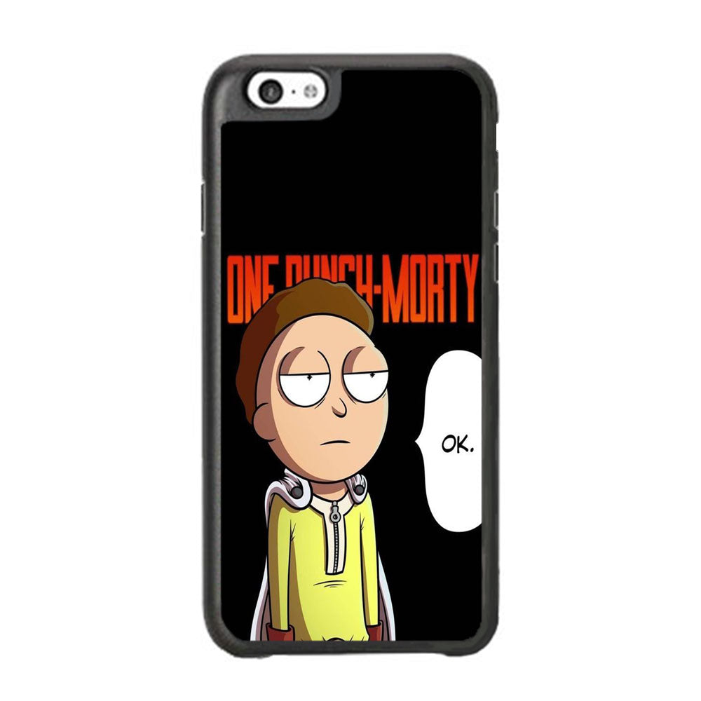 Rick And Morty One Touch Morty iPhone 6 Plus | 6s Plus Case - carneyforia