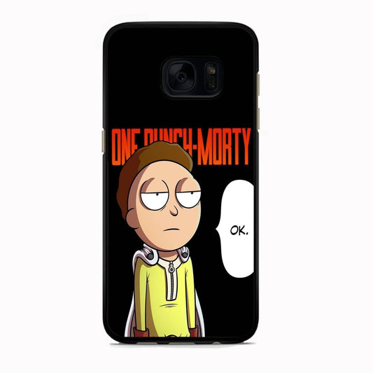 Rick And Morty One Touch Morty Samsung Galaxy S7 Edge Case
