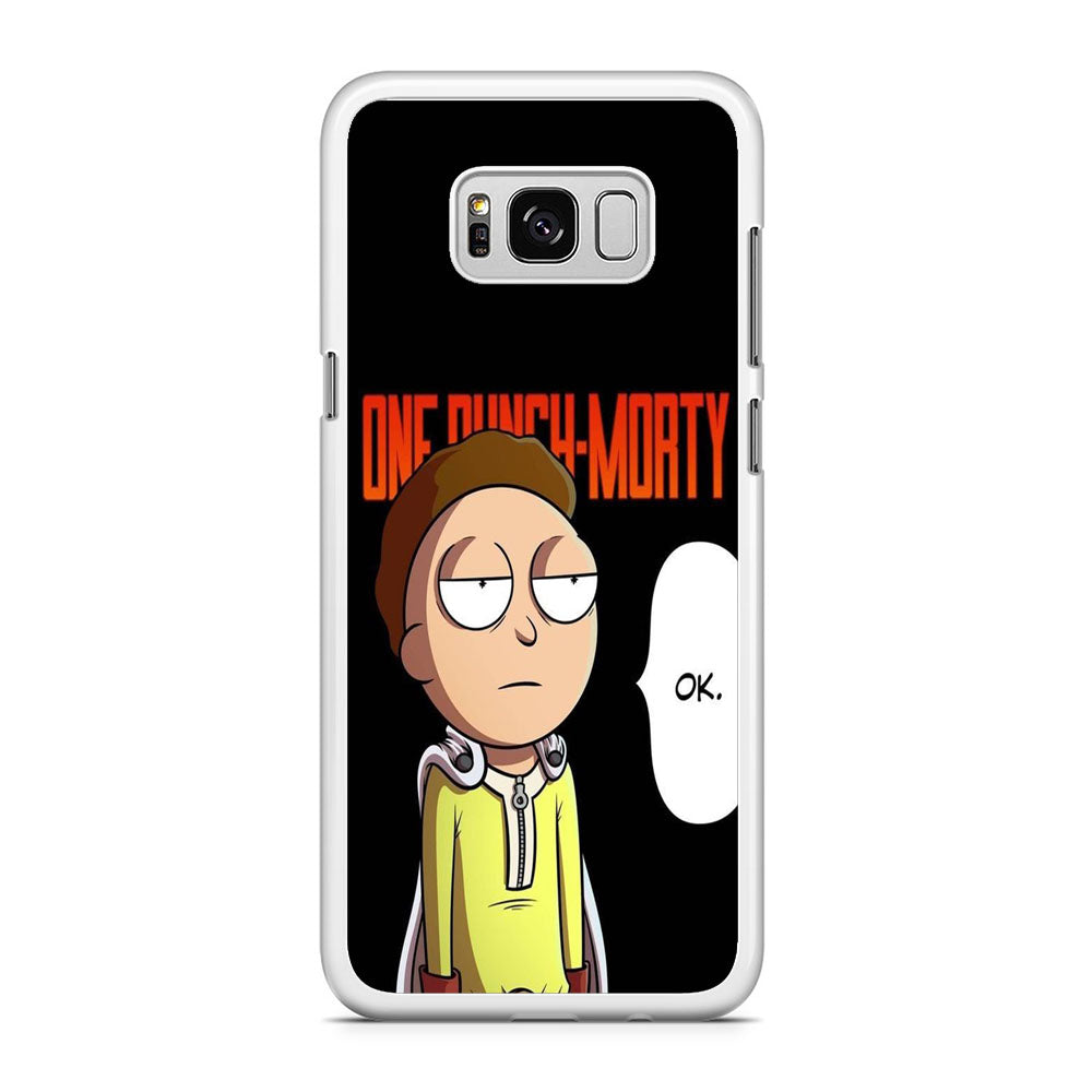 Rick And Morty One Touch Morty Samsung Galaxy S8 Case