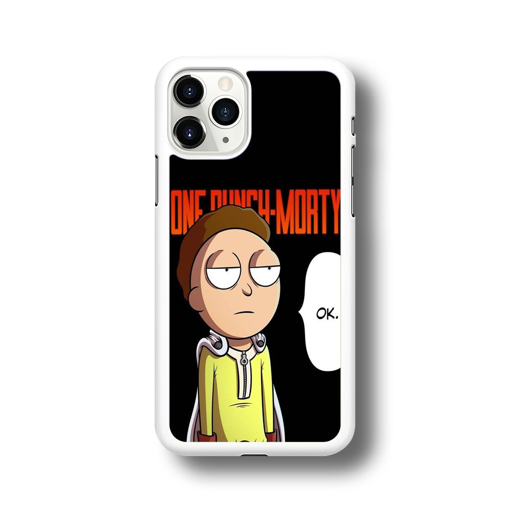 Rick And Morty One Touch Morty iPhone 11 Pro Max Case