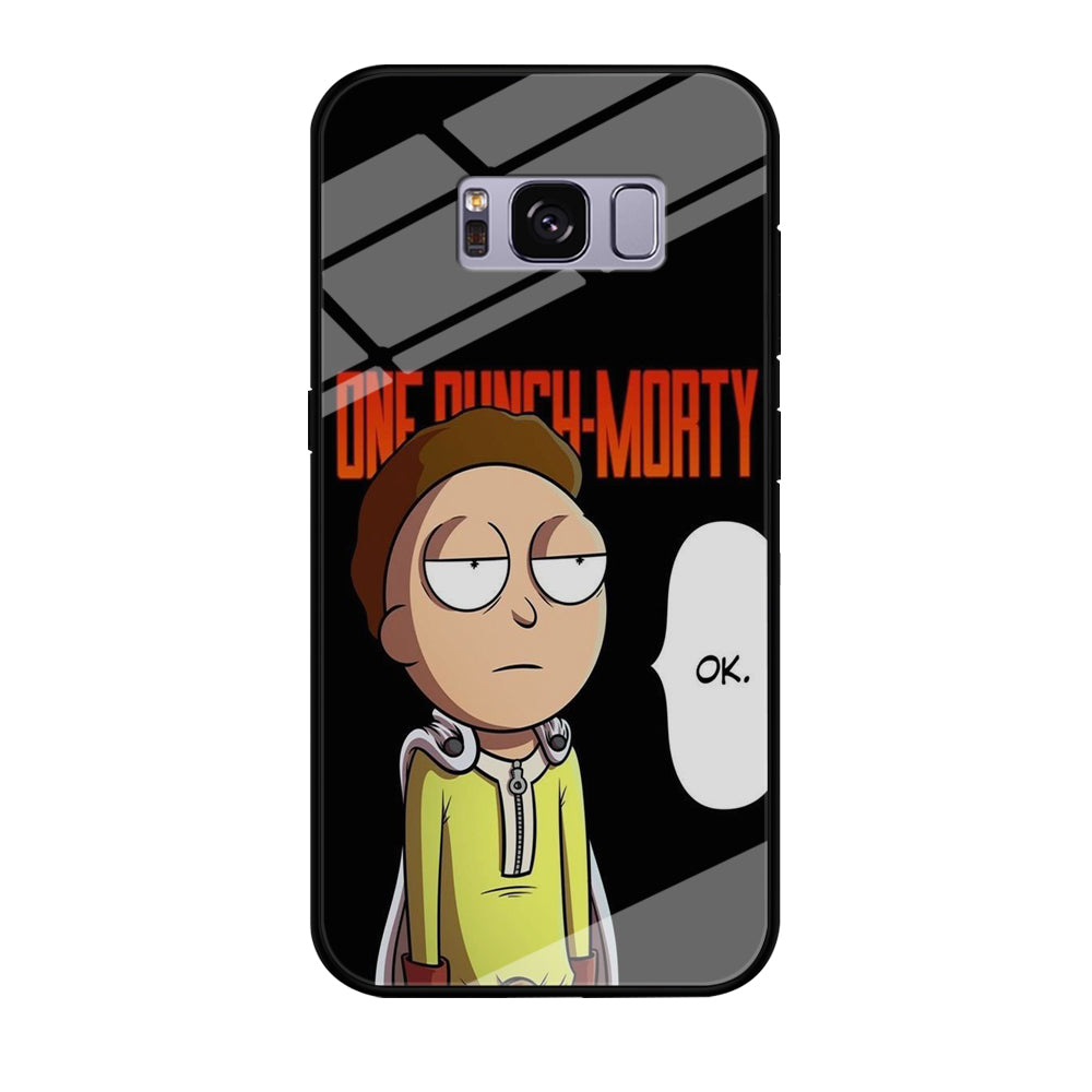 Rick And Morty One Touch Morty Samsung Galaxy S8 Case