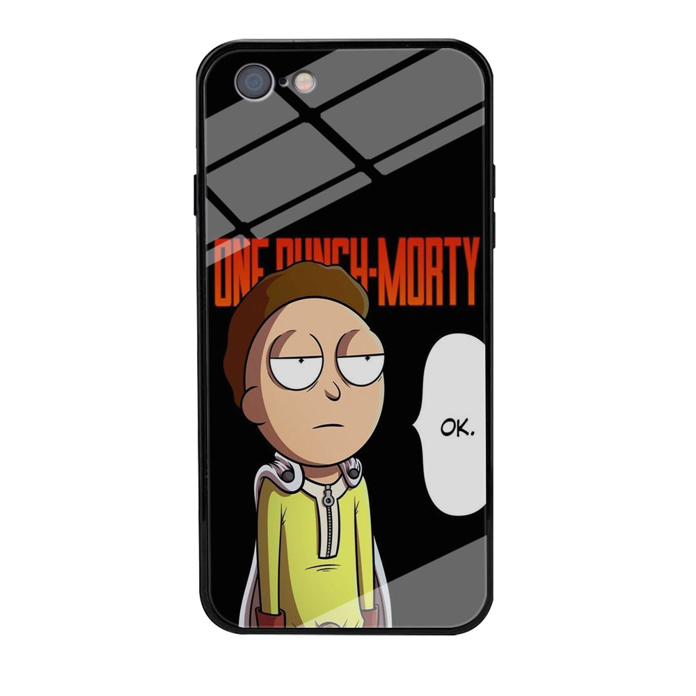 Rick And Morty One Touch Morty iPhone 6 Plus | 6s Plus Case - carneyforia