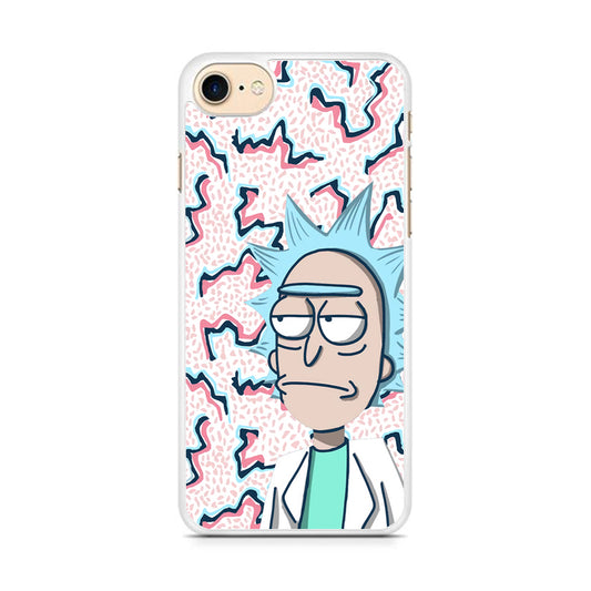 Rick Flat Stare iPhone 8 Case