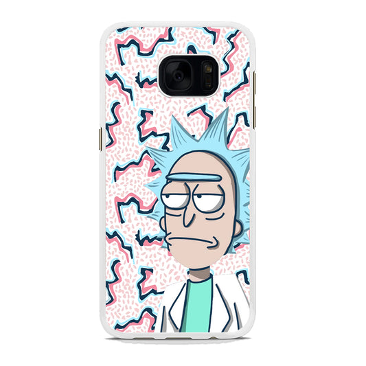 Rick Flat Stare Samsung Galaxy S7 Edge Case