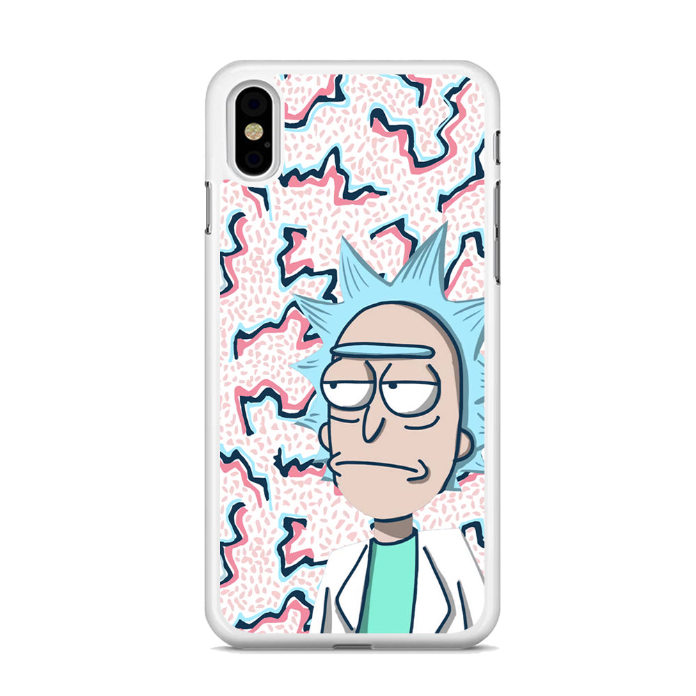 Rick Flat Stare iPhone X Case