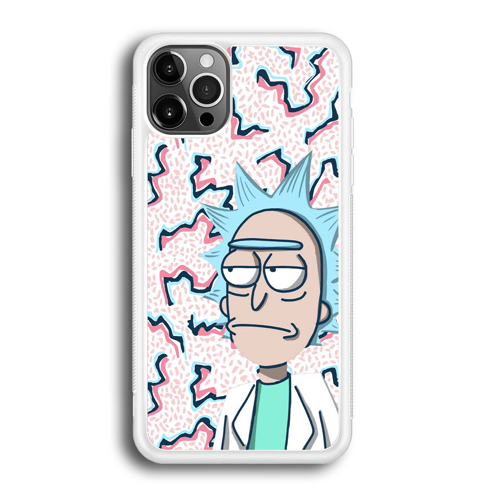 Rick Flat Stare iPhone 12 Pro Case