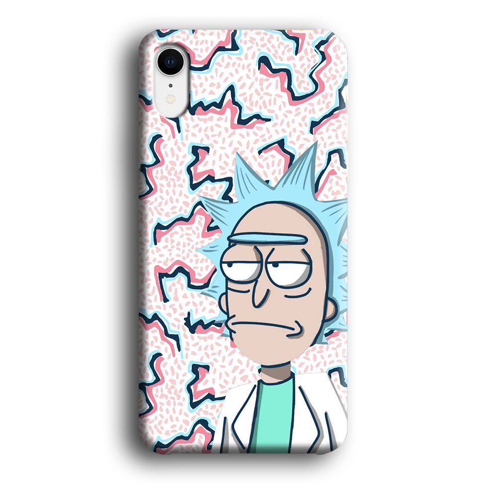 Rick Flat Stare iPhone XR Case