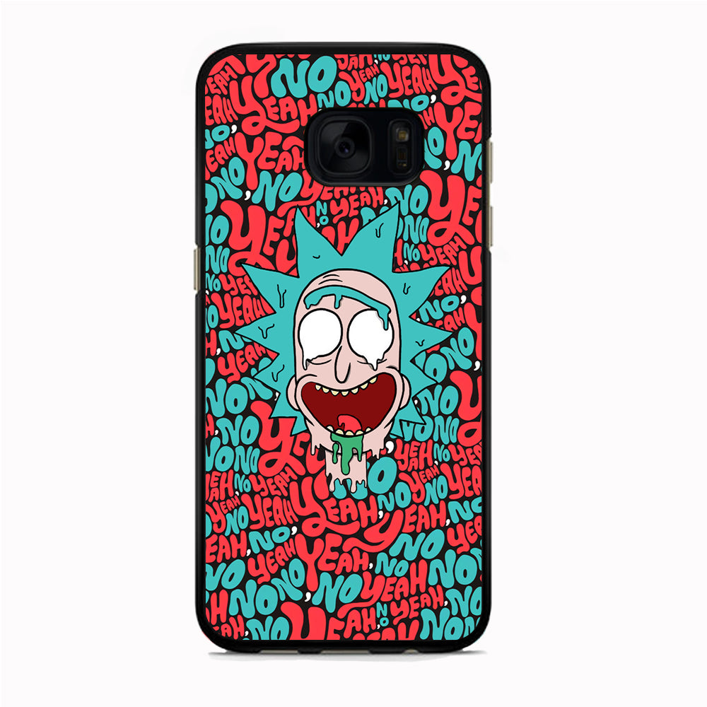 Rick Flip in Word Samsung Galaxy S7 Edge Case